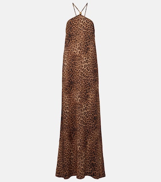 Bedrucktes Maxikleid Sage | Melissa Odabash