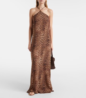 Bedrucktes Maxikleid Sage | Melissa Odabash