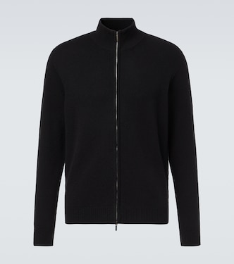 Halle ribbed-knit cashmere jacket | Saman Amel