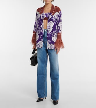 Jean ample à taille haute | Valentino