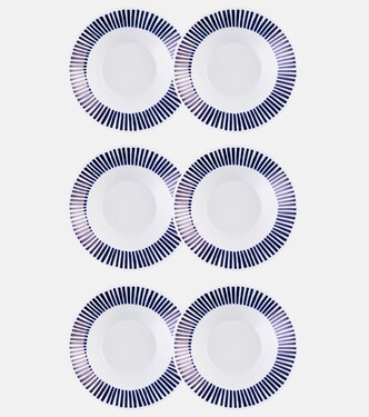 Ladeira set of 6 deep plates | Sargadelos