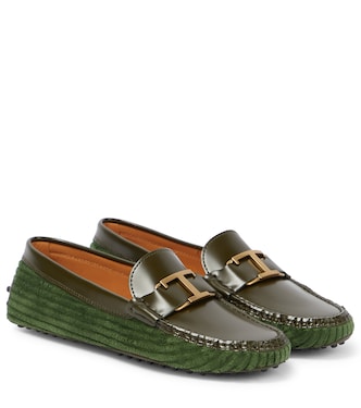 Mocassins Gommino en cuir et velours | Tod's