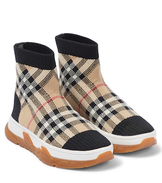 Zapatillas calcetín con Vintage Check | Burberry Kids