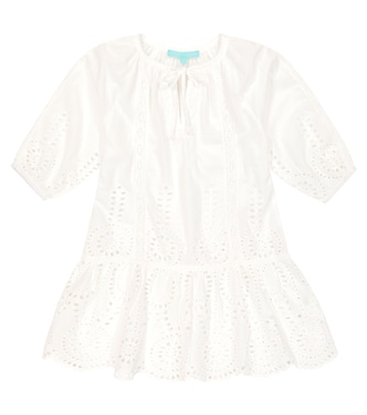 Baby Ashley embroidered cotton minidress | Melissa Odabash Kids