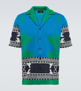 Camisa en piqué de algodón en jacquard | Alanui