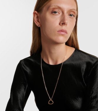 Antifer Heart 18kt rose gold necklace | Repossi