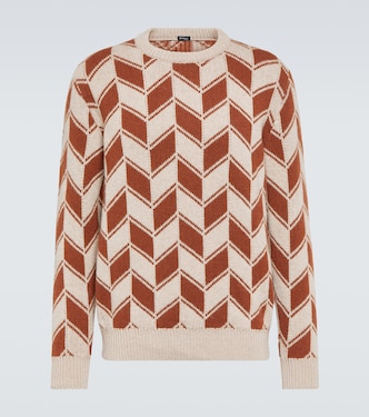 Pull intarsia en cachemire | Kiton
