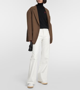 Ami De Cœur wool turtleneck sweater | Ami Paris