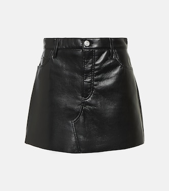 Minifalda Le High "N" Tight de piel | Frame