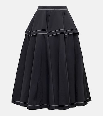 Falda midi con volantes | Bottega Veneta