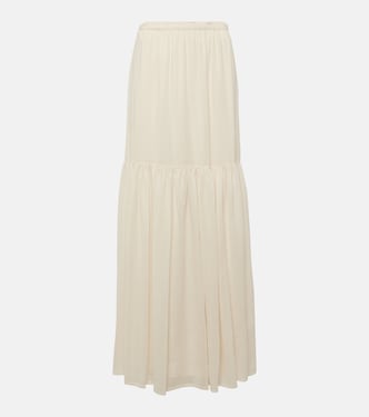 Jupe longue Cafila en laine vierge | Max Mara