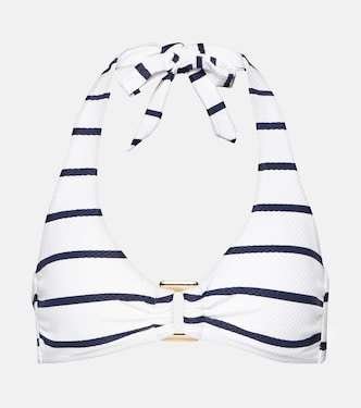 Top de bikini halter a rayas | Heidi Klein