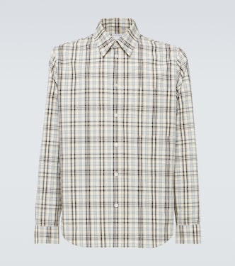 Checked cotton shirt | Bottega Veneta
