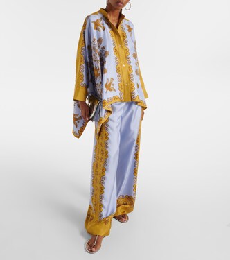 Camicia Foulard in twill di seta | La DoubleJ