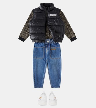 Pullover aus einem Baumwollgemisch | Moschino Kids