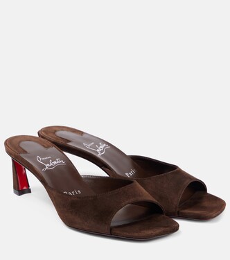 Condora 55 suede mules | Christian Louboutin
