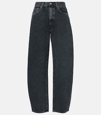 Balloon mid-rise barrel-leg jeans | Agolde