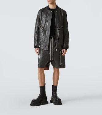 Shorts aus Leder | Rick Owens