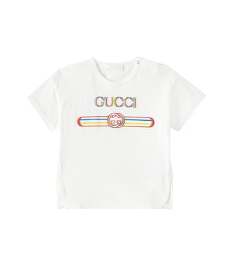 Baby - T-shirt in cotone con stampa | Gucci Kids
