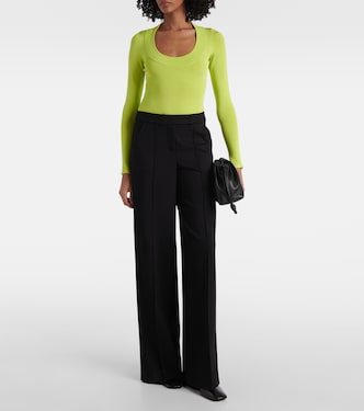 Sasha jersey bodysuit | Galvan