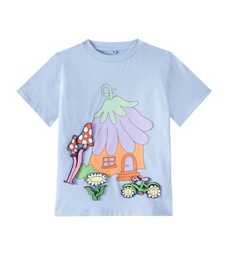 Bedrucktes T-Shirt aus Baumwoll-Jersey | Stella McCartney Kids