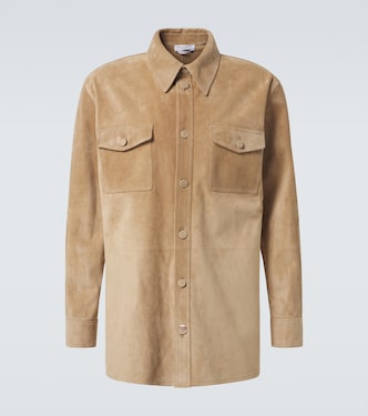 Lucas suede overshirt | Gabriela Hearst