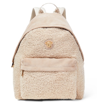 Medusa shearling backpack | Versace Kids