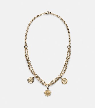 Vivacity, Internal Compass & Reverie 18kt gold necklace with diamonds | FoundRae