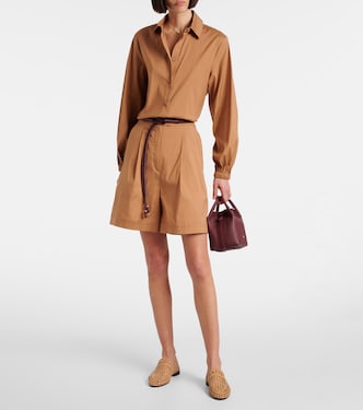 Bermuda Sultano en coton mélangé | Max Mara