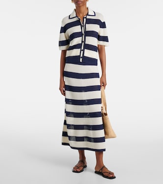Falda midi Bateau de punto en mezcla de algodón | Eres