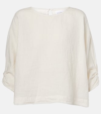 Blusa Cass de lino | Velvet