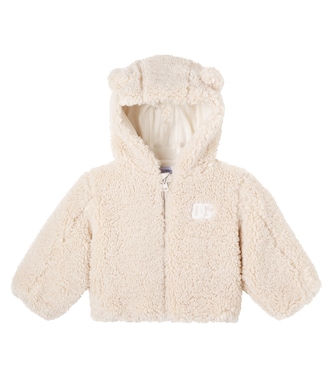 Baby - Felpa con cappuccio in teddy | Dolce&Gabbana Kids
