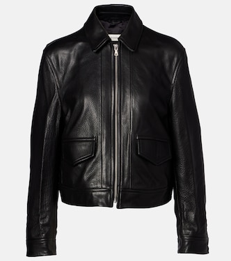 Layne leather jacket | Nour Hammour