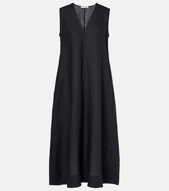 Midikleid Nisha aus Leinen | Asceno