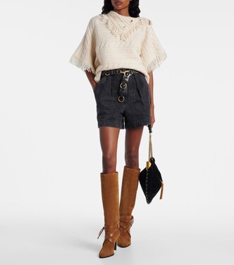 Blanche cable-knit cotton-blend sweater | Marant Etoile