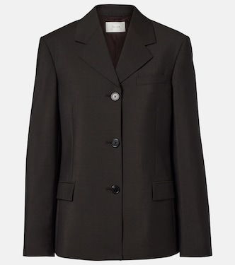 Jacke Faelan aus Wolle und Mohair | The Row