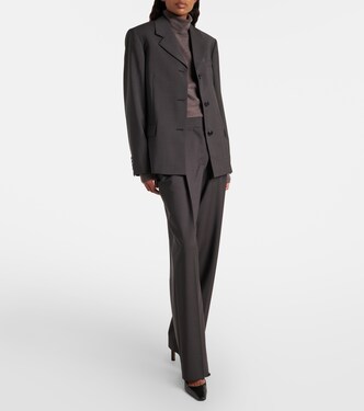 Faelan wool and mohair jacket | The Row