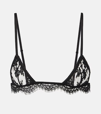코튼 블렌드 레이스 브라렛 | Dolce&Gabbana