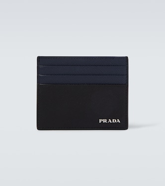 Porte-cartes en cuir Saffiano | Prada
