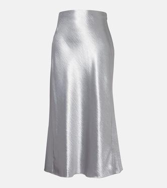 Midirock aus Satin | Tory Burch