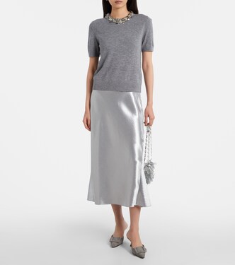 Gonna midi in raso | Tory Burch