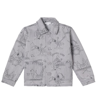Bedruckte Jeansjacke | Stella McCartney Kids