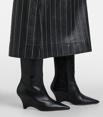 Camille 70 leather boots | Le Monde Béryl