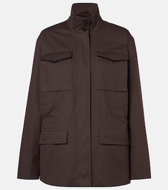 Floriane cotton and cashmere field jacket | The Row