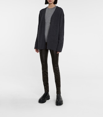 Legging Moto en cuir | The Row