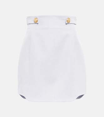 Minirock aus Wolle | Balmain