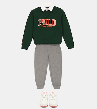 Cotton-blend jersey sweatpants | Polo Ralph Lauren Kids