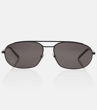 Occhiali da sole ovali in metallo | Saint Laurent