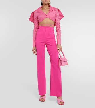 Camicia cropped Meio in cotone | Jacquemus