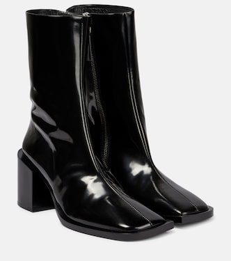 Leather ankle boots | Jil Sander